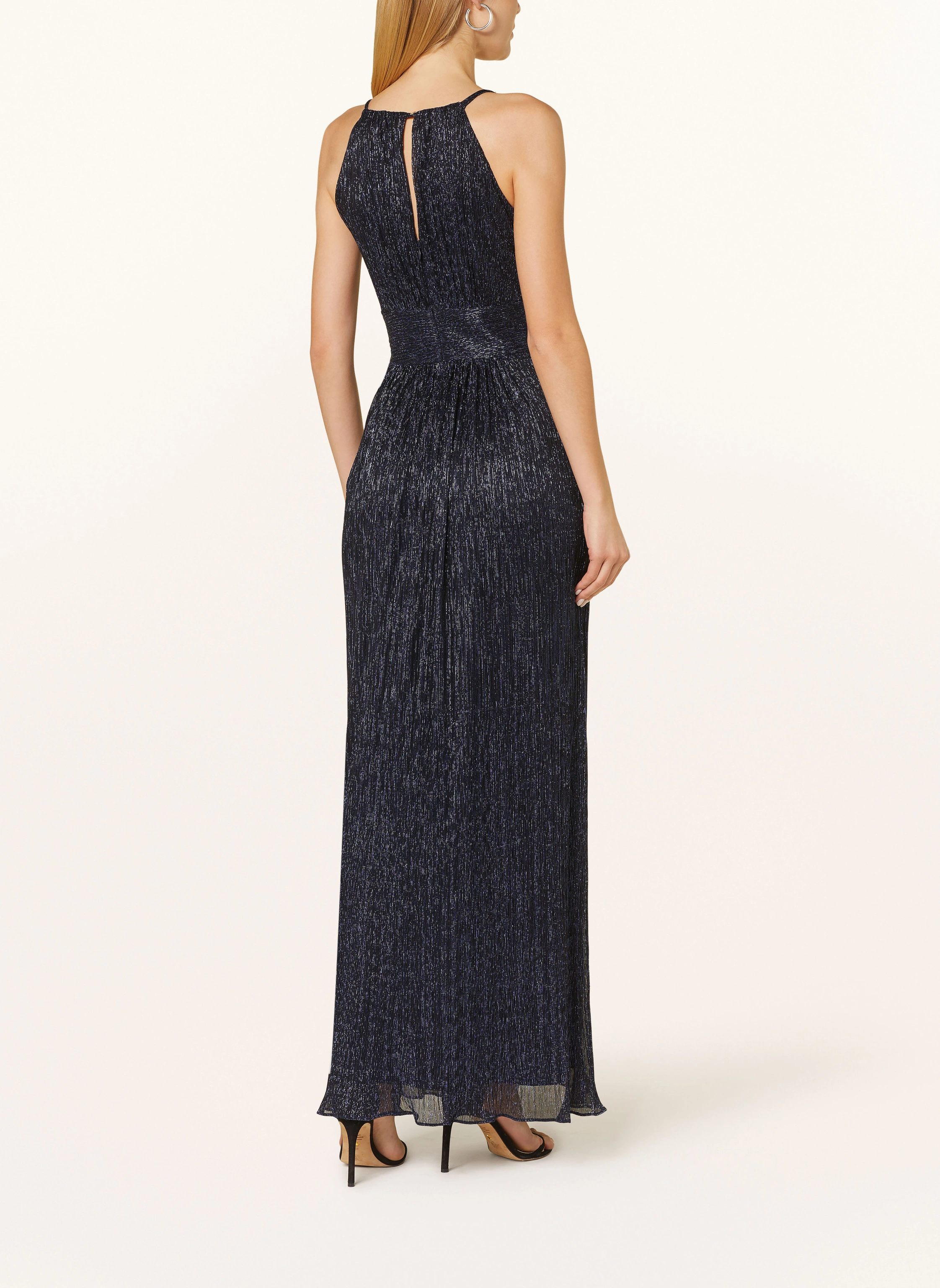 SWING Abendkleid mit Glitzergarn