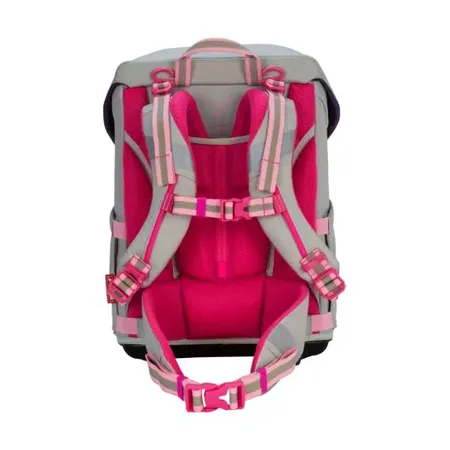 Scout Schulranzen-Set Sunny II DIN Pink Cherry, 4-teilig