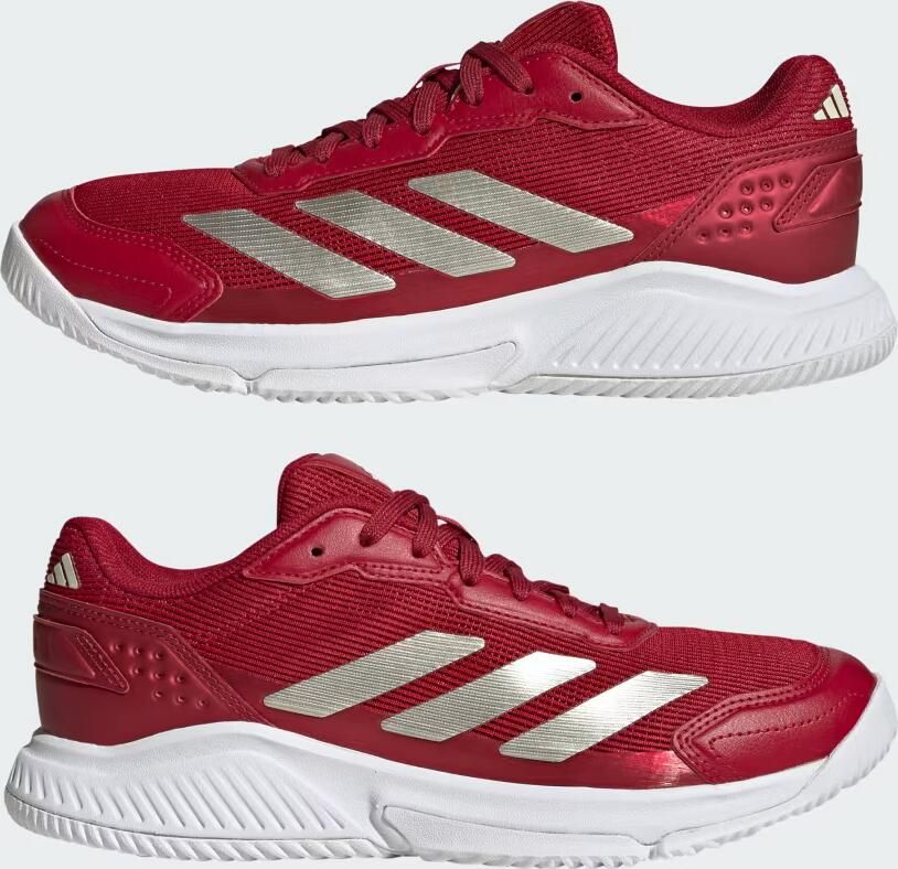 Adidas Performance Courtquick Padel Schoenen Dames Bordeaux