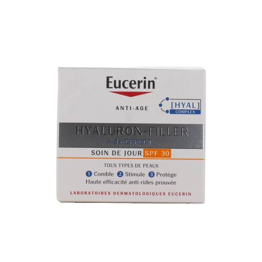 Soin de jour anti-âge Eucerin Hyaluron-Filler +3X Effect SPF30