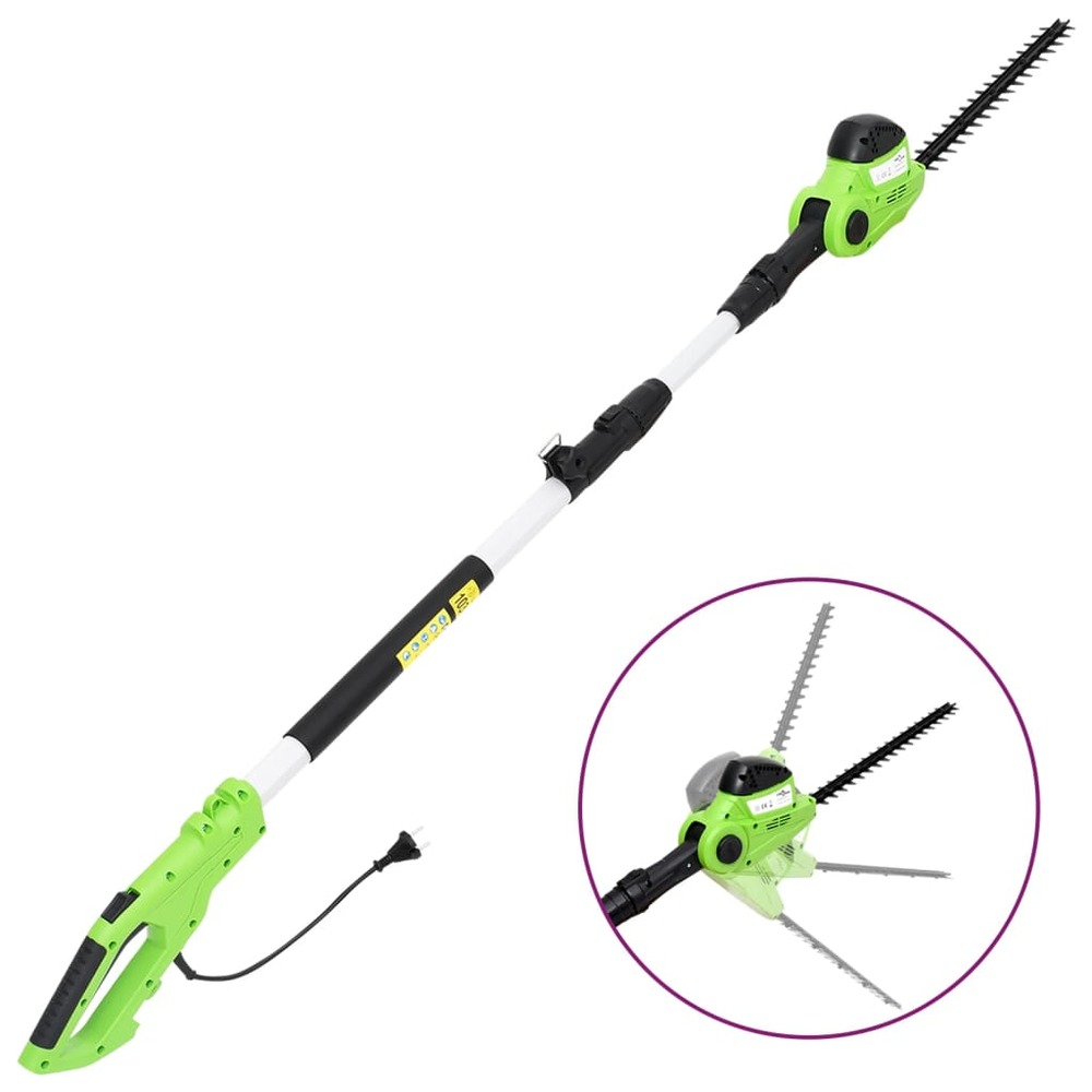 Tronçonneuse/taille-haie à perche télescopique 25/41cm 710/550w