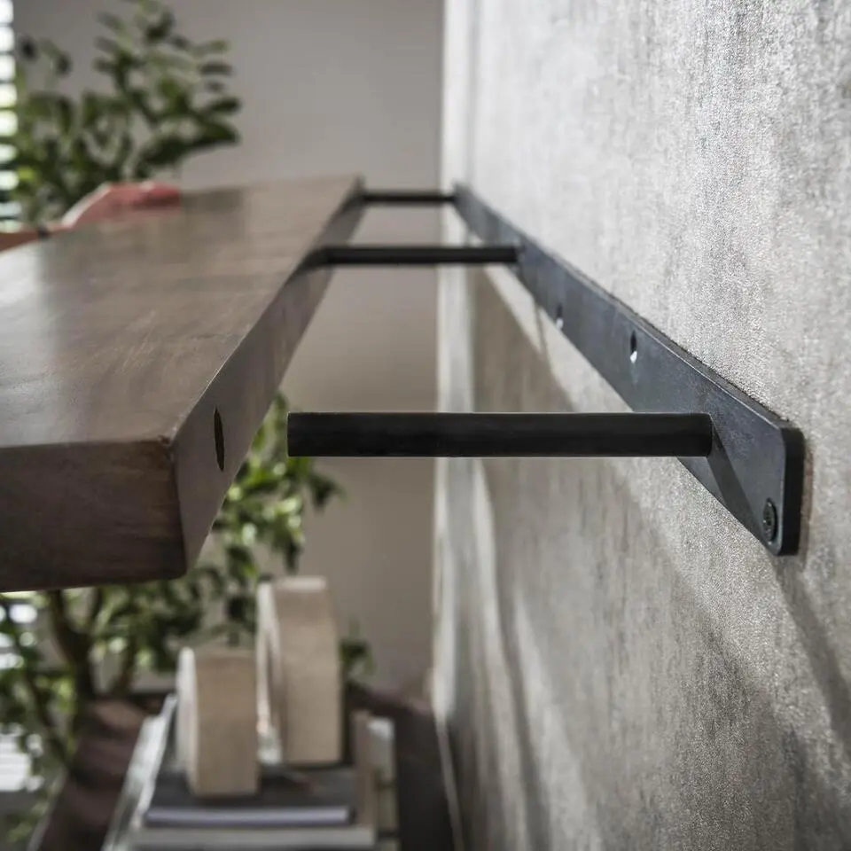Fraaai - Marino wandplank - 120 cm - acaciahout - bruin