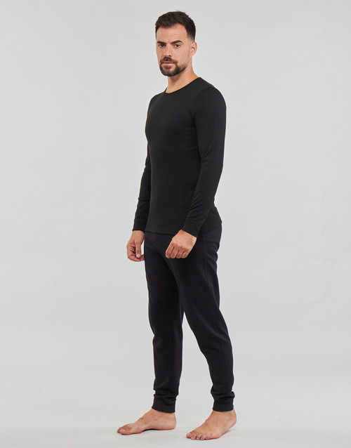 Damart - CLASSIC LONG SLEEVE ROUND NECK T-SHIRTGRADE 3 - Noir