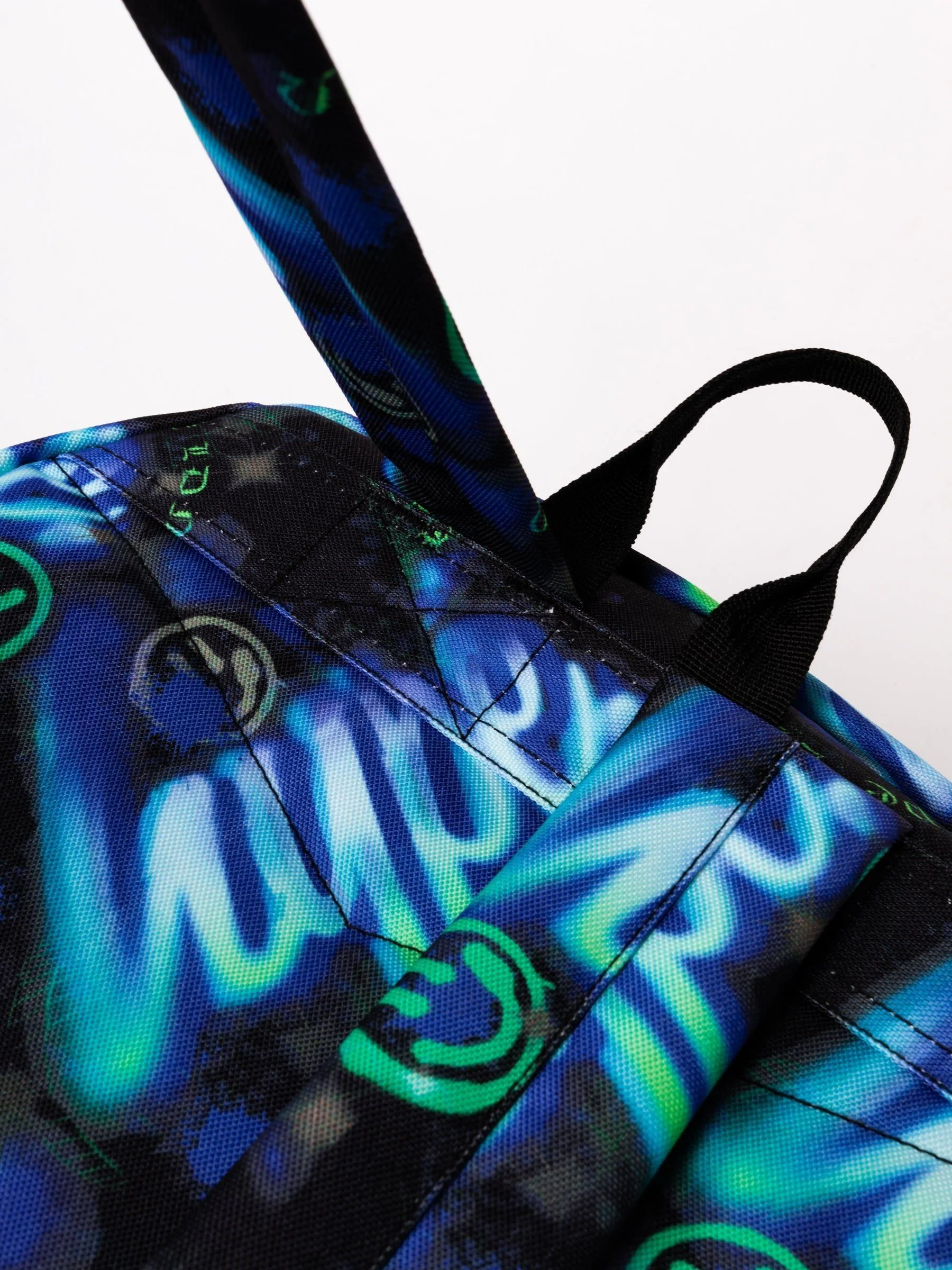 Hype. Blauwe Electric Smile Iconic rugzak voor jongens