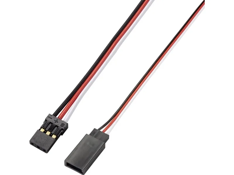 Reely servo forlængerkabel 10 stk 100,00 cm 0,14 mm² flad (RE-6992157)