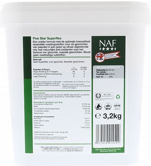 NAF - SuperFlex - Gewrichten - 3.2 Kg
