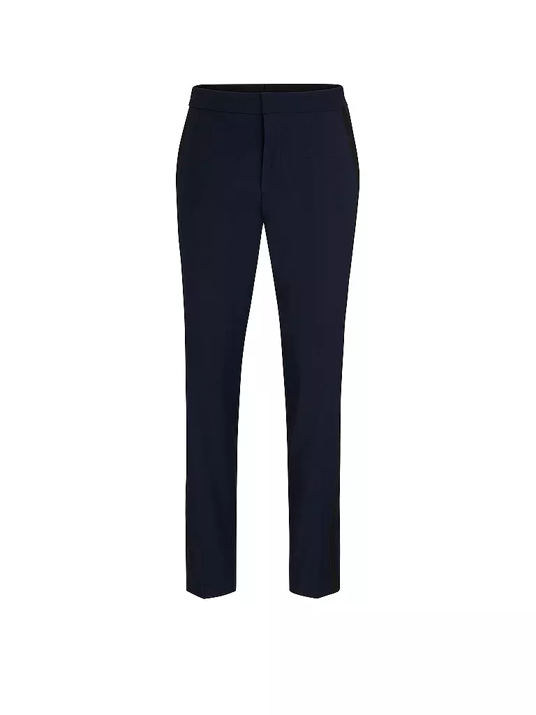 HUGO Smoking Anzughose Slim Fit HESTEN224E1X blau