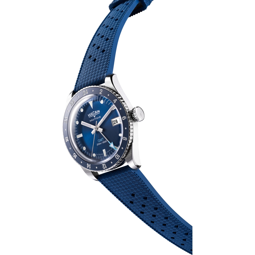 Vulcain Skindiver Nautique GMT Blue Limited Edition