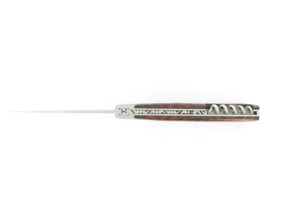 Grand Cru Bois d'Amourette Couteau de Poche Le Thiers par Chambriard