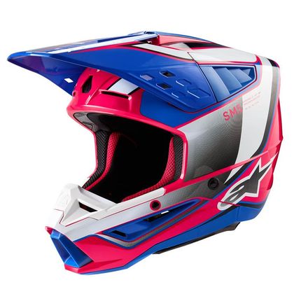 Casque cross Alpinestars SUPERTECH S-M5 - SAIL 2023 - Blanc / Rose