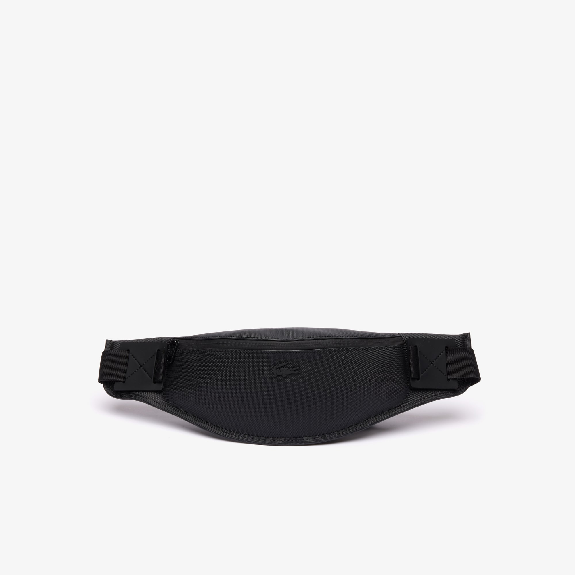 Sac banane en petit piqué Sacs banane - Noir - Lacoste - Homme