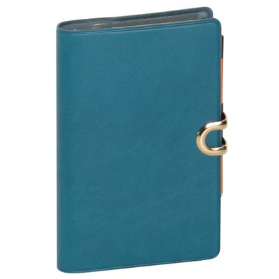 Agenda de poche Winner avec crayon - 1 semaine sur 2 pages - 7,5 x 11,5 cm - disponible dans différentes couleurs - Exacompta