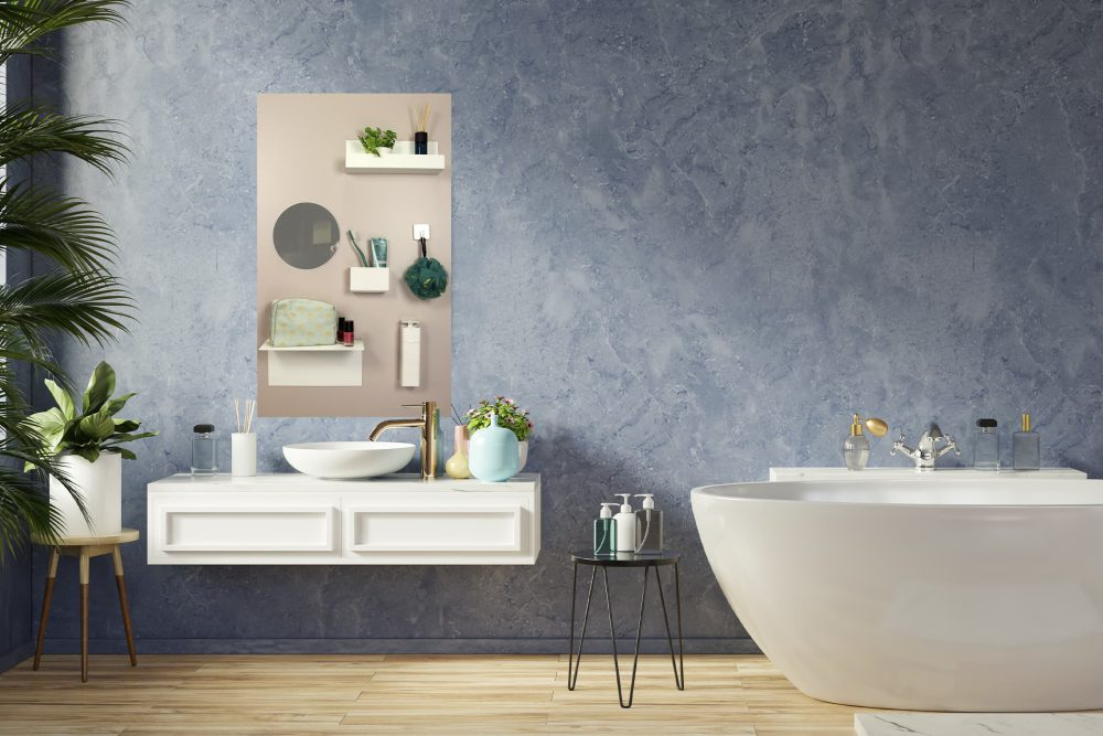 Magnetische boekenplank medium goud