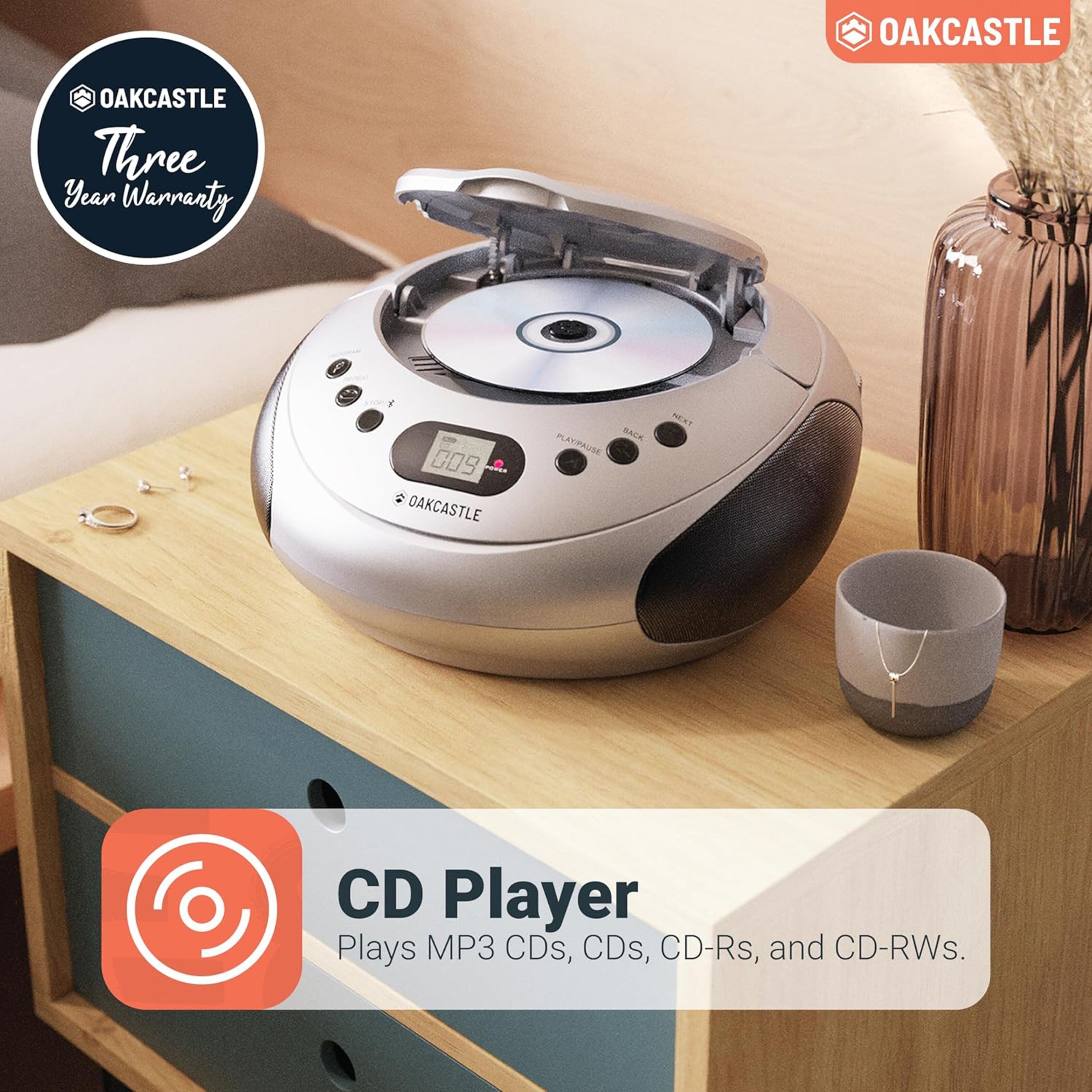 Oakcastle CD250 Bærbar CD-spiller