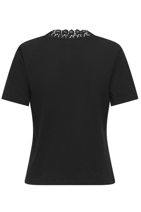 Jacqueline de Yong zwarte dames t-shirt