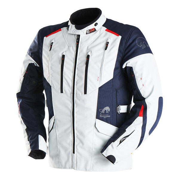 Furygan - Veste Brooks Gris Clair / Bleu