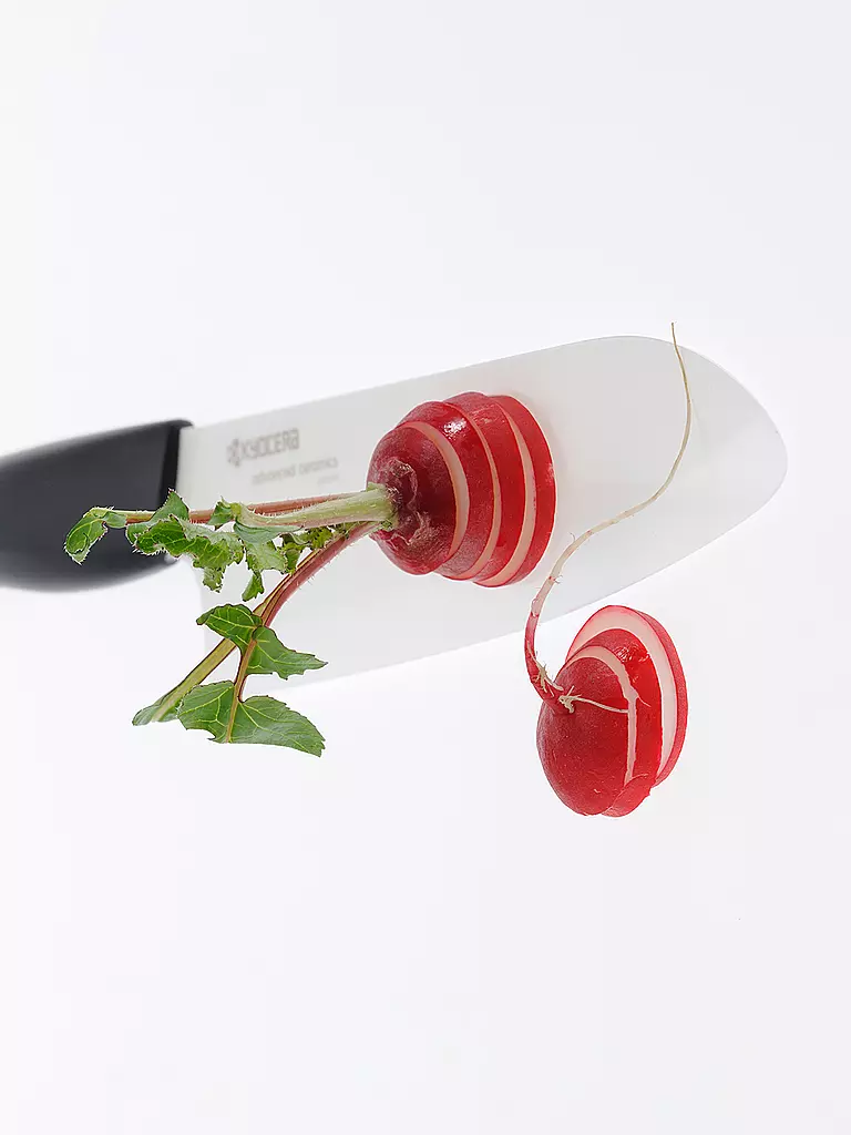 KYOCERA Santukomesser CHOWA 14cm Weiss/Schwarz weiss