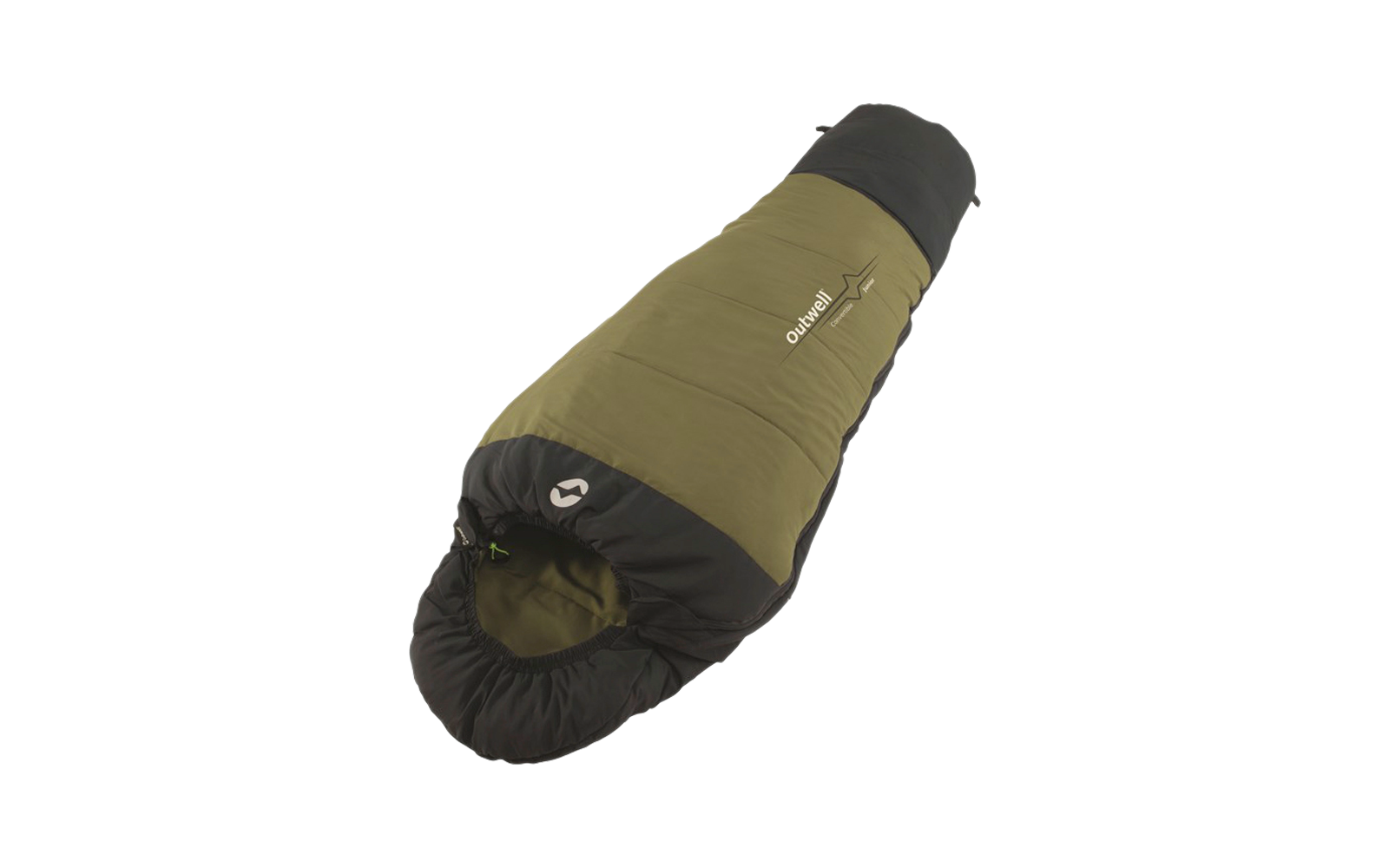 Outwell Convertible Junior Schlafsack olive