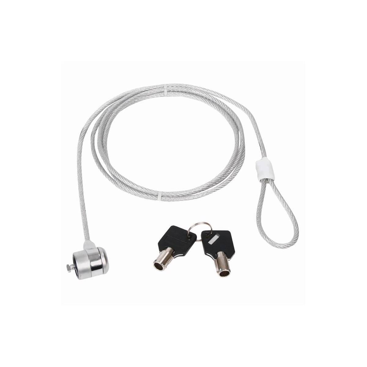 Nedis Notebook Lock | Lås type: Key | 1.80 m | Metall