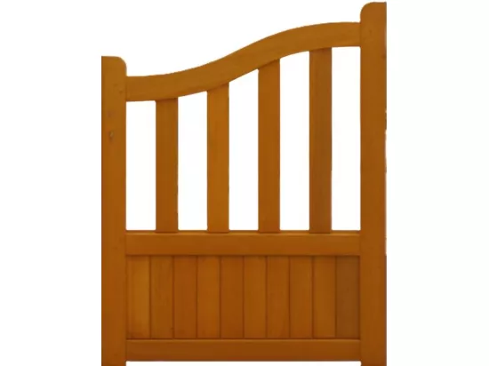Portillon En Bois Ajouree L1m X H1,10/1,30 Gd Menuiseries