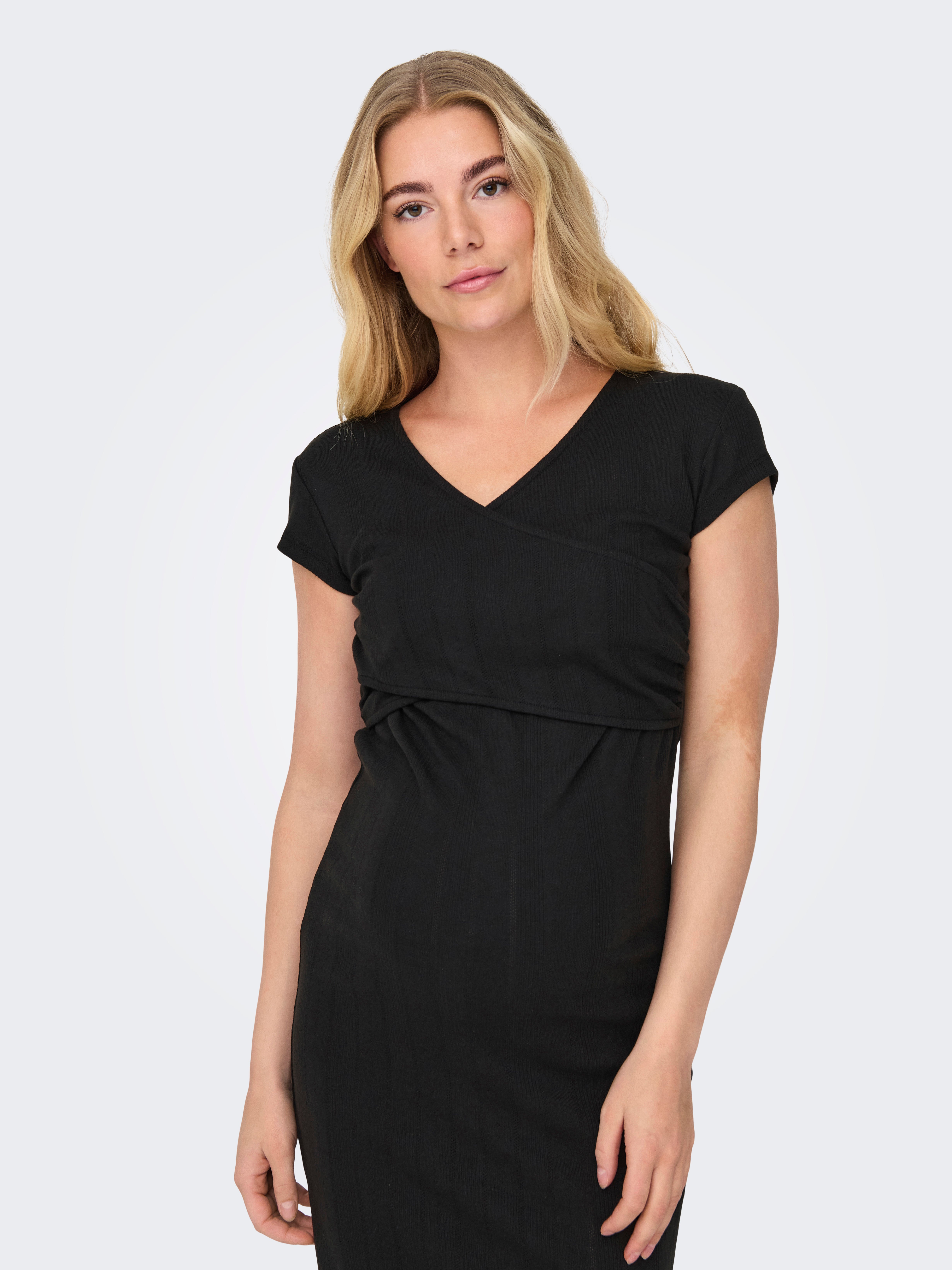 OLMLARA Midikleid Black
