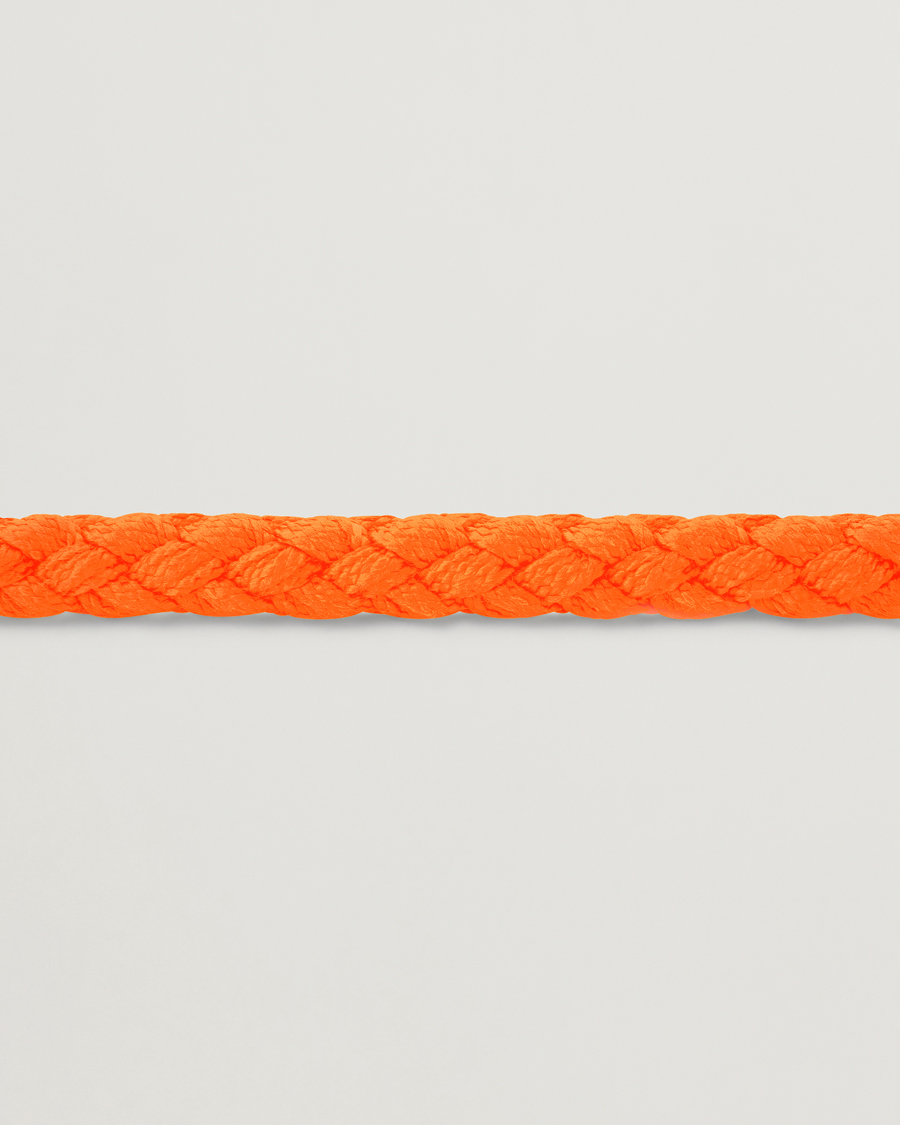LE GRAMME X Orlebar Brown Nato Bracelet Orange/Sterling Silver
