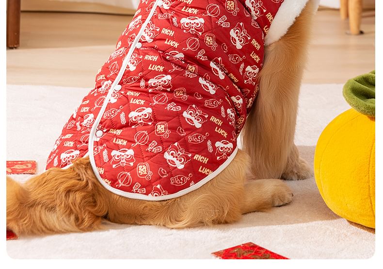 Cissilli - Linnen katoenen fleece gevoerde huisdiertop