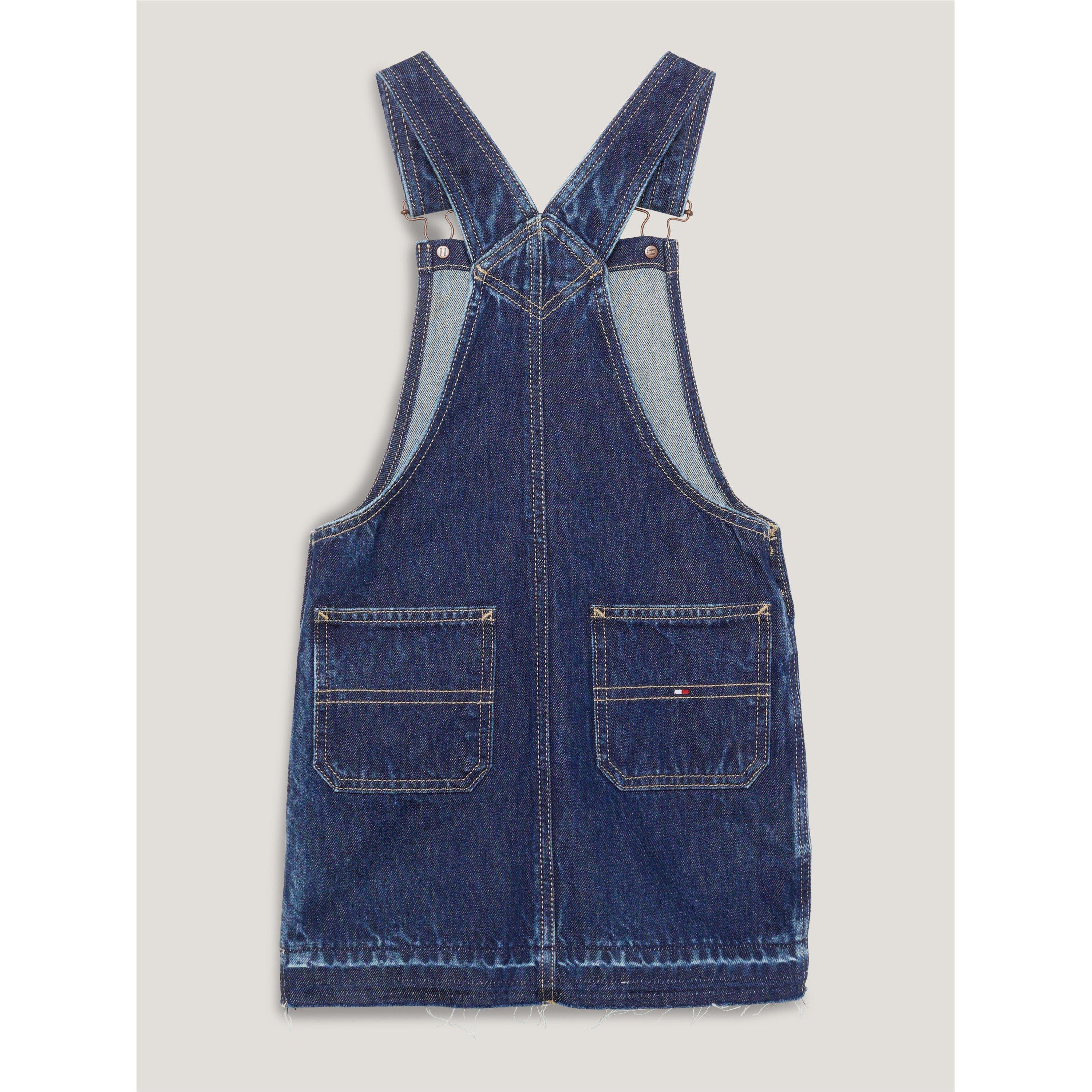 Tommy Hilfiger DENIM DUNGAREE DRESS