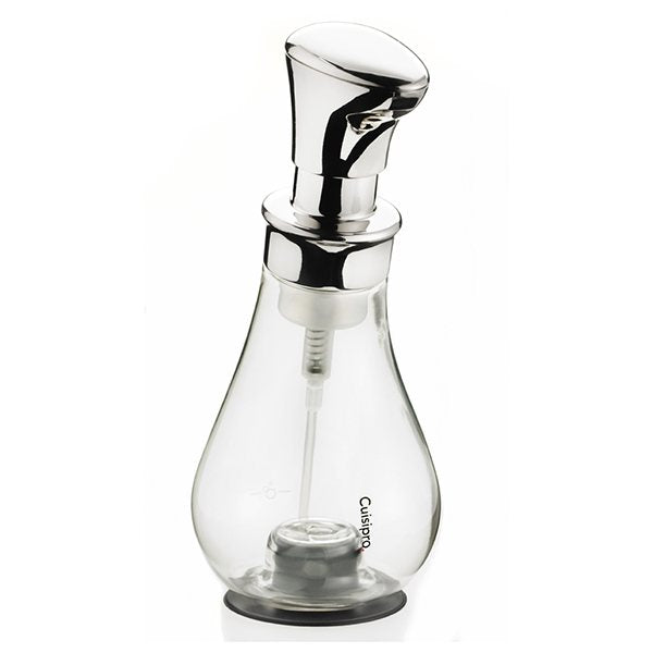 Pompe à savon mousse chrome 390 ml Cuisipro