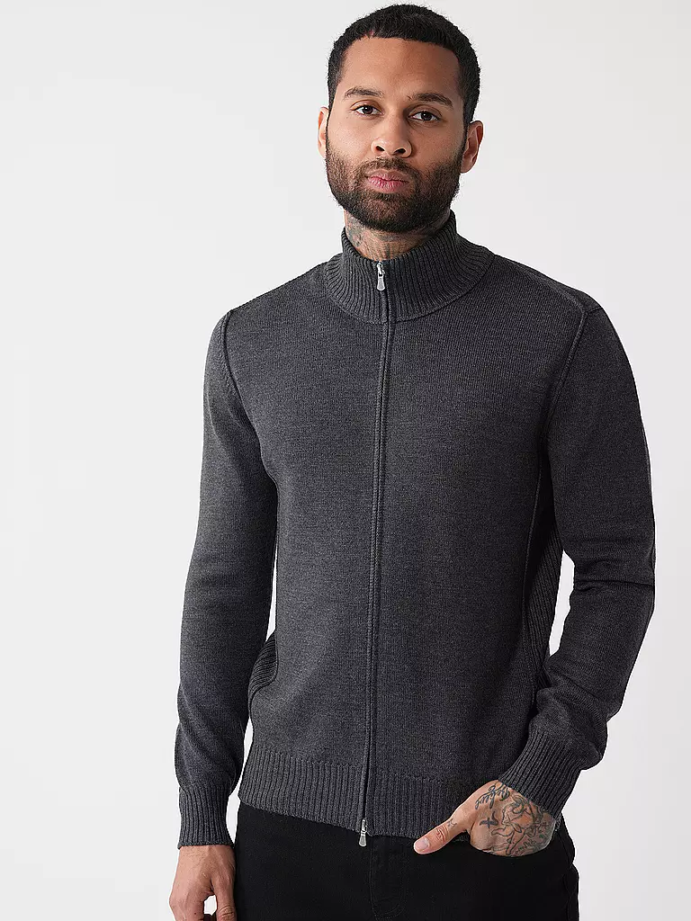 GRAN SASSO Strickjacke grau