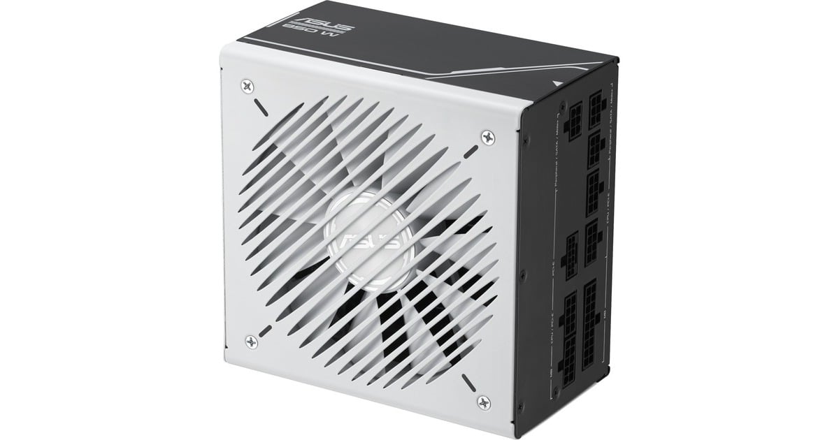 ASUSPrime Gold modulaire 850 watt voeding   (Wit, 1x 12V-2x6, 3x PCIe)