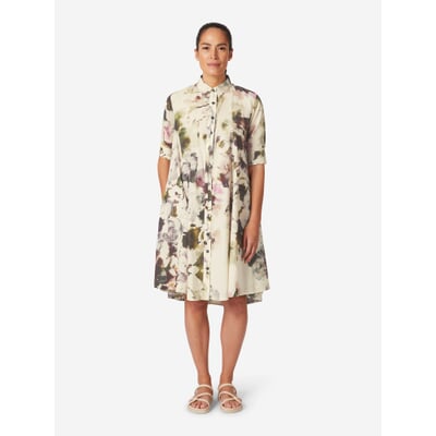 Damenkleid geknöpft, Multicolor