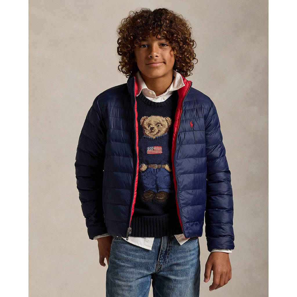 POLO Ralph Lauren gewatteerde jas rood