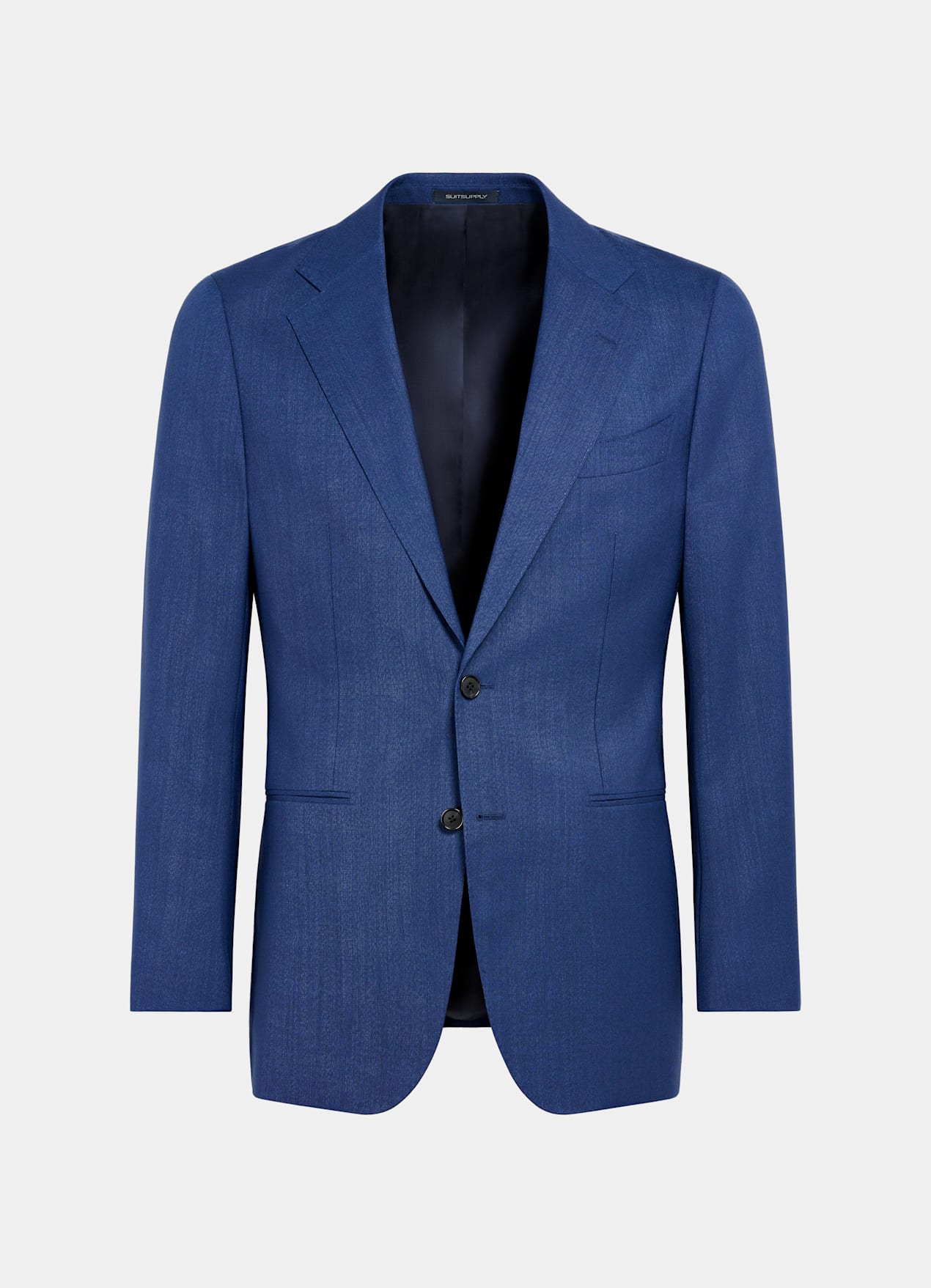 Costume Perennial Havana coupe Tailored bleu moyen