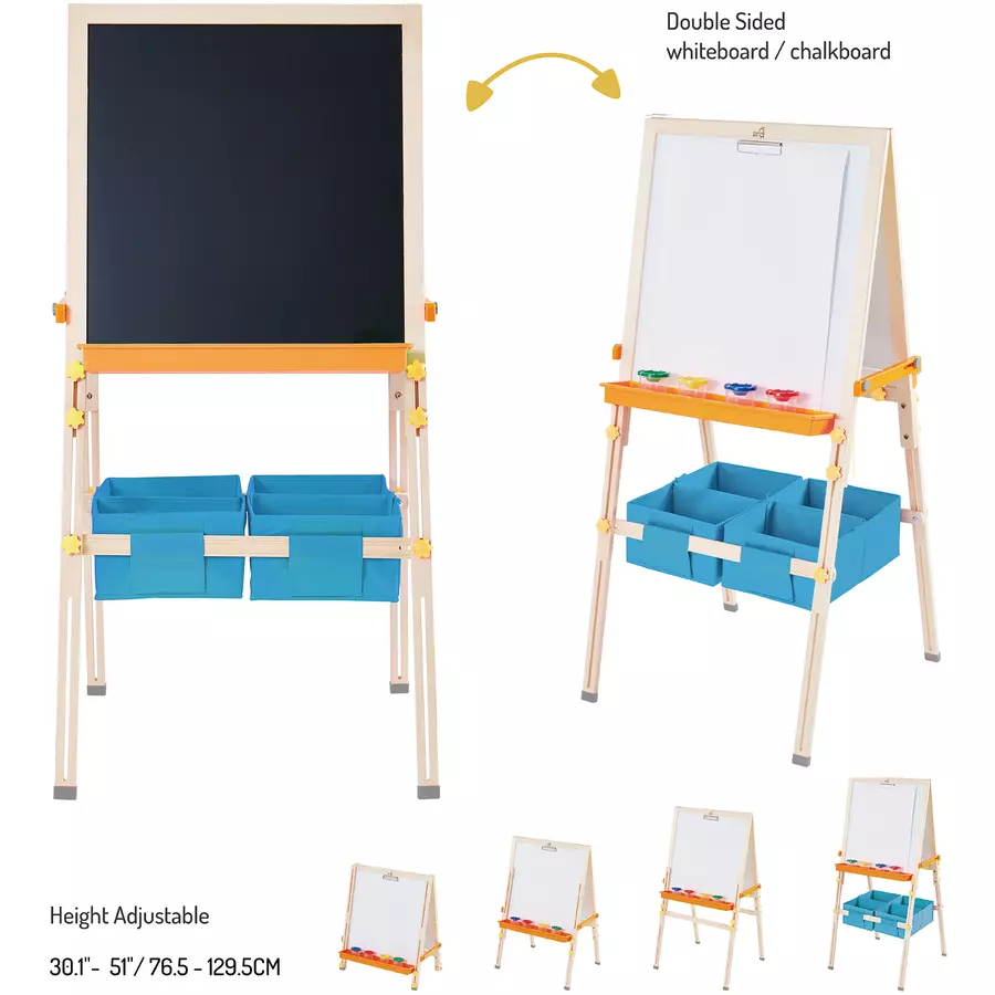 Teamson Kids Tafel Little Artist, Holzstruktur