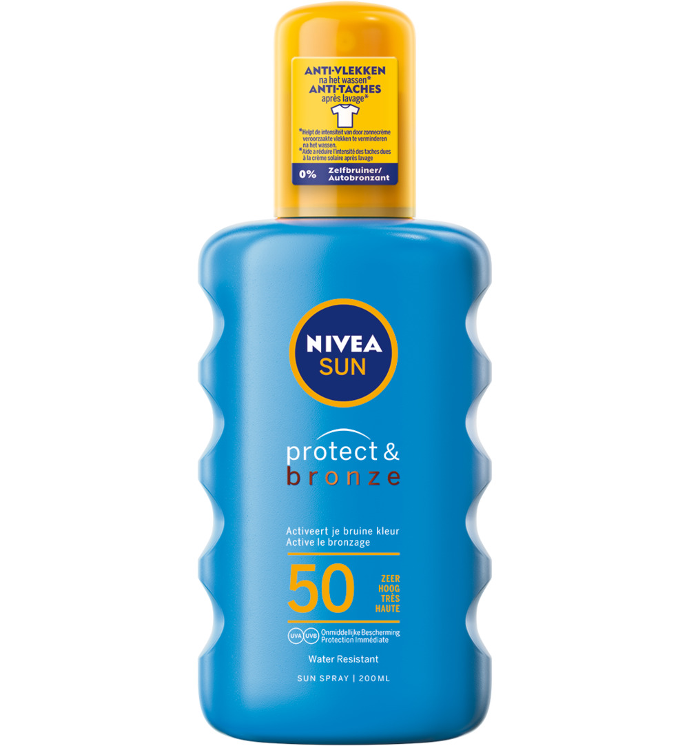 Nivea Sun protect & bronze spray SPF50 (200 ml)