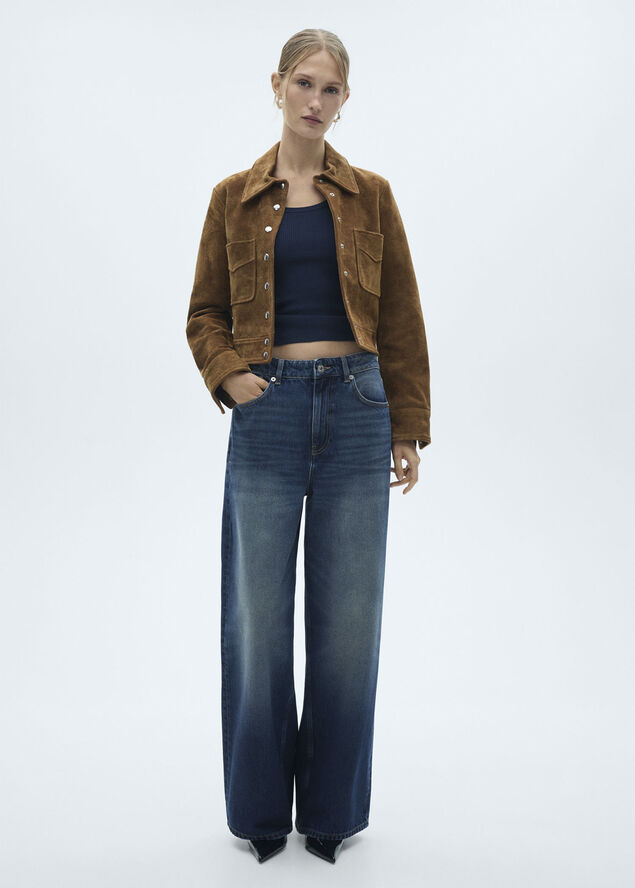 MANGO JEANS. -- DANIELLE Open blue