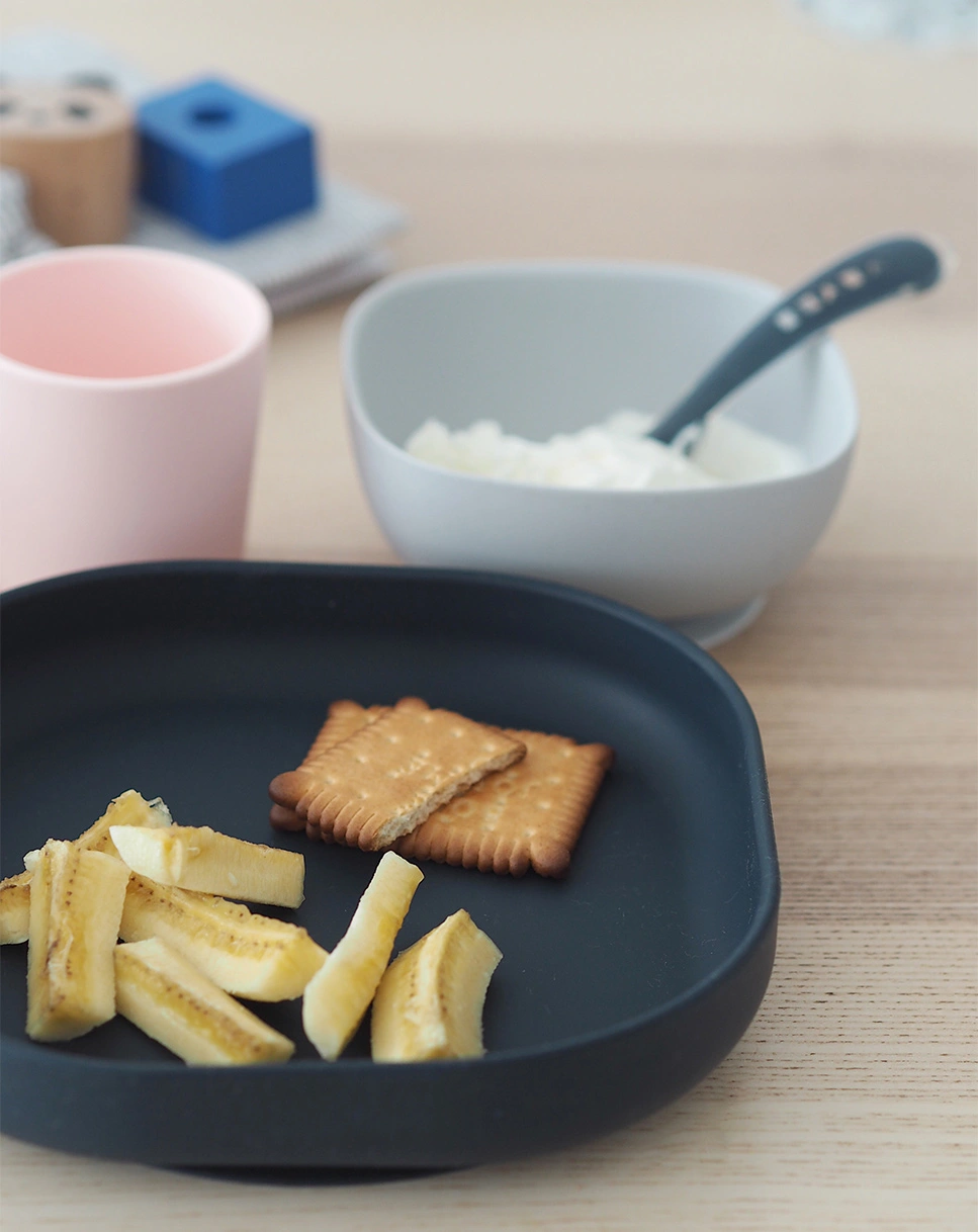 Silikon-Geschirrset BIG MEAL 4-teilig in nightblue