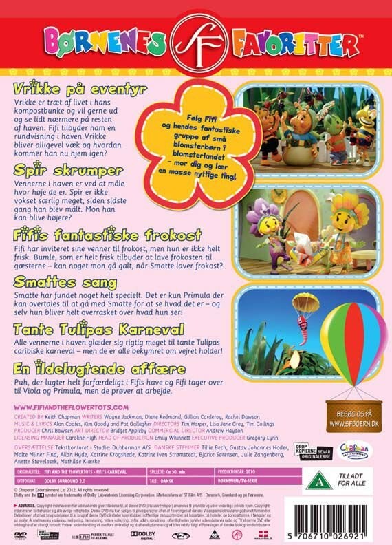Fifi And The Flowertots / Fifi & Blomsterbønene - Fifis Karneval - DVD