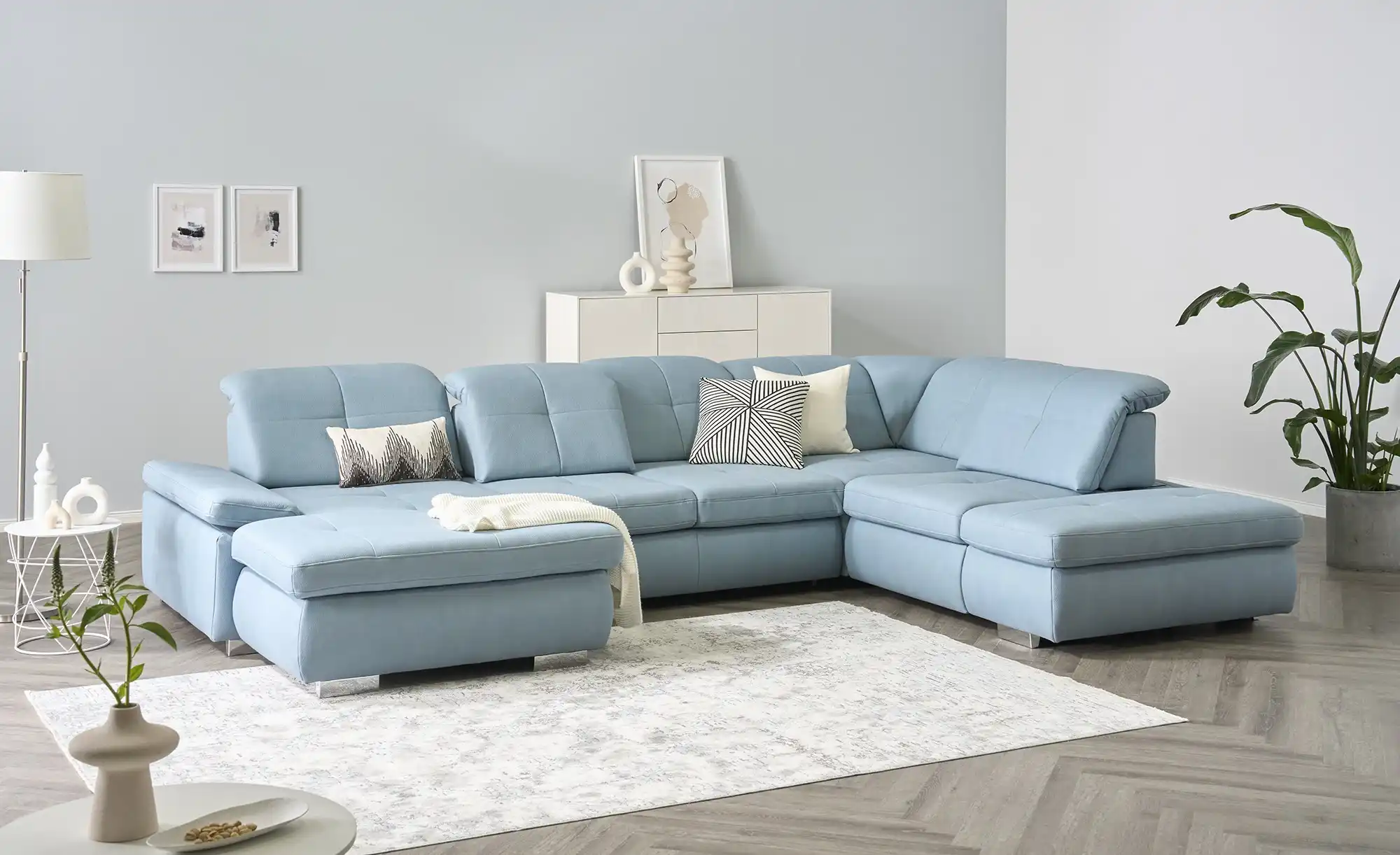 Lounge Collection Wohnlandschaft aus Mikrofaser Affair