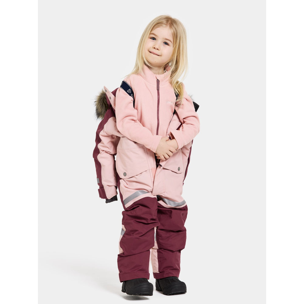 Køb Didriksons Dusty Pink Bjärven Kids Flyverdragt 8 | Luksusbaby