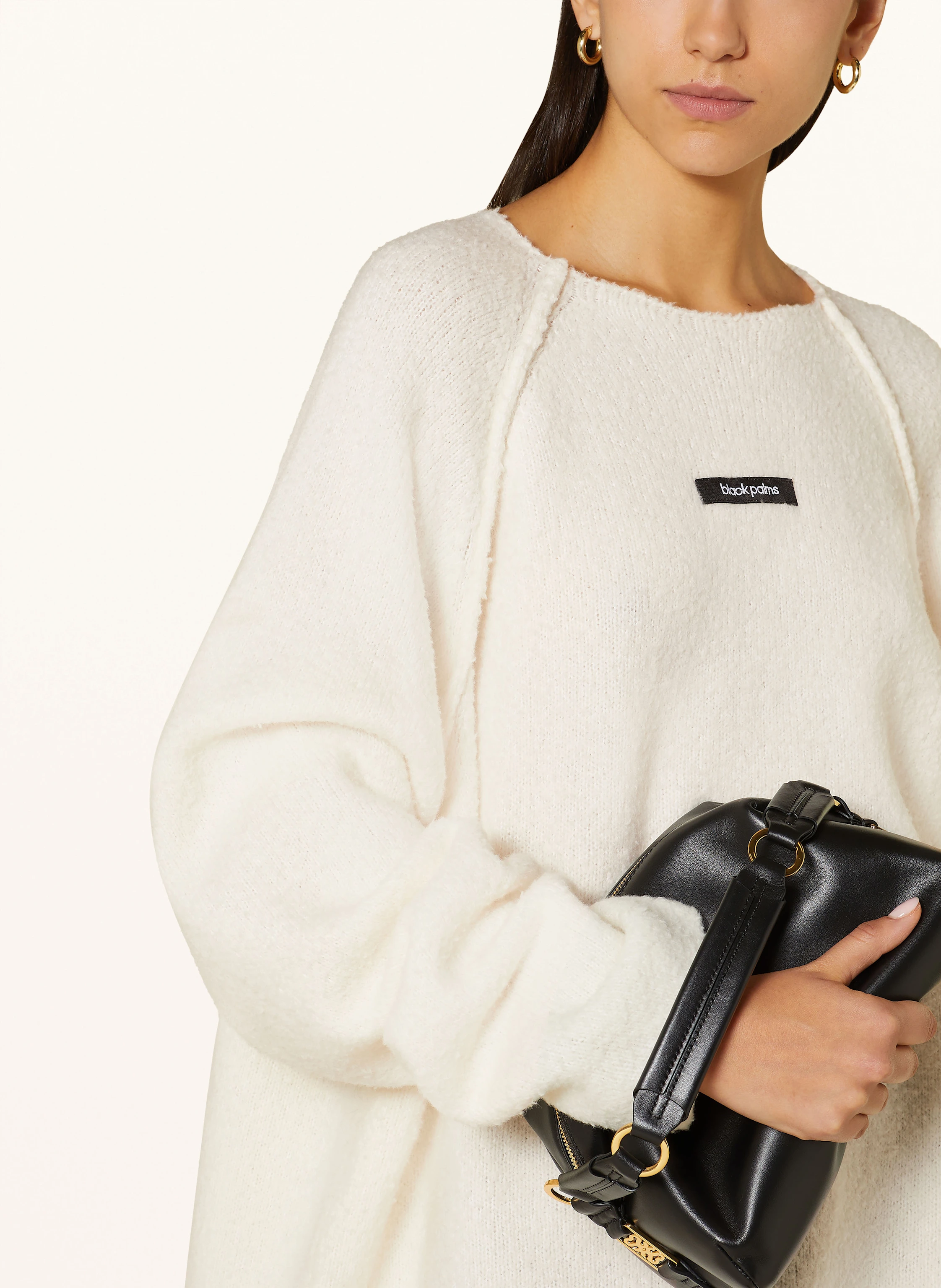 black palms Oversized-Pullover MAEXIN