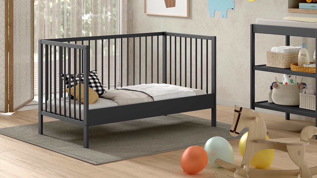 Babyledikant Dino 70x140