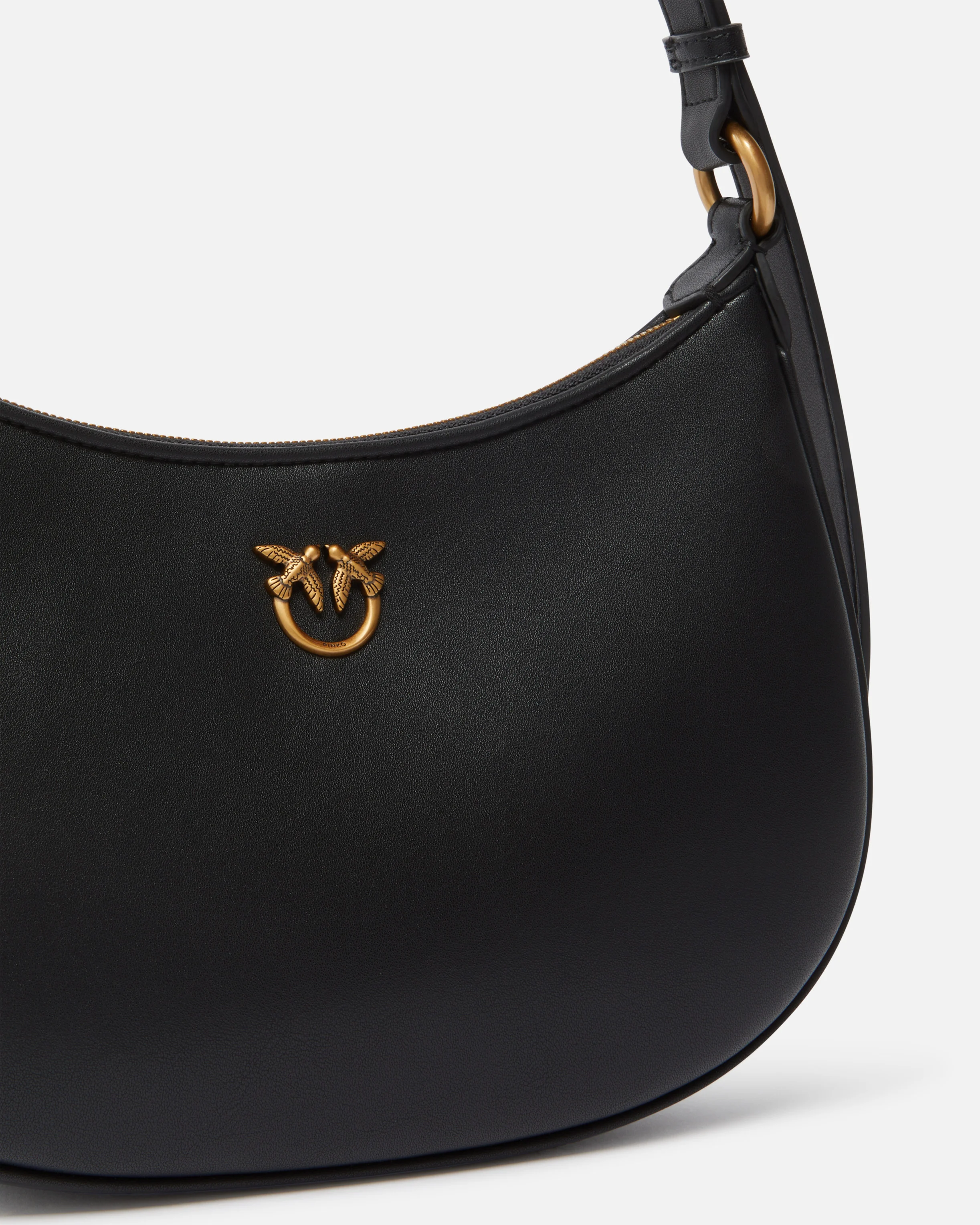 Mini love bag half moon simply | Noir