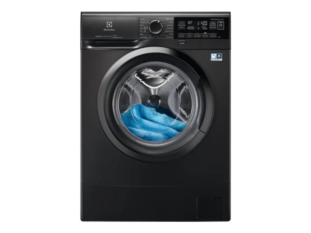 Electrolux PerfectCare 600 EW6S672G45 - Vaskemaskine - bredde: 59.5 cm - dybde: 48.2 cm - højde: 84.3 cm - frontbetjening - 50 liter - 7 kg - 1200 rpm