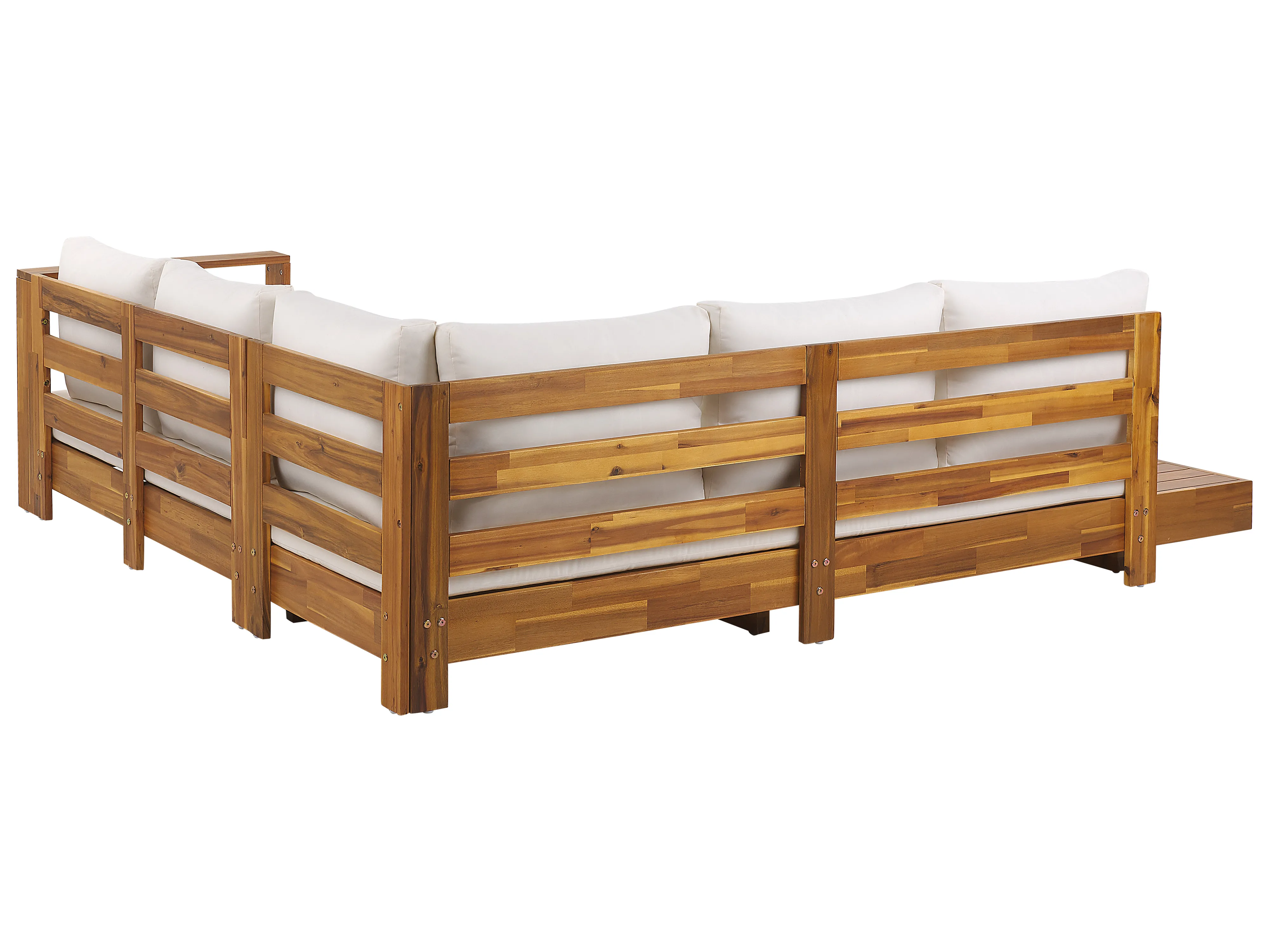Tuin hoekloungeset met tafel 5-zits MARETTIMO linkszijdig Gecertificeerd acaciahout Bruin