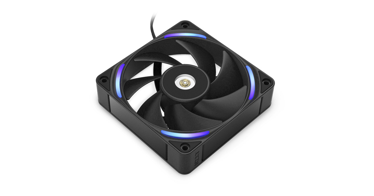 NZXTF120X RGB case fan  (Zwart, 120 x 120 x 30 mm, PWM)