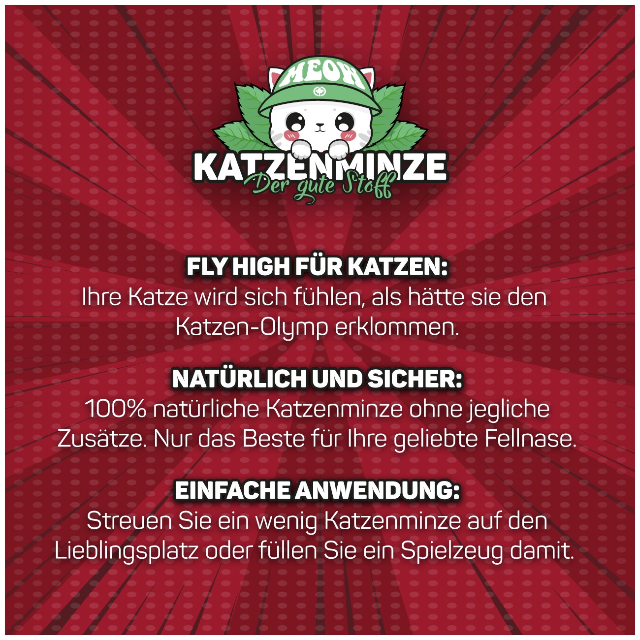 Canadian Cat Company Katzenminze in Dose