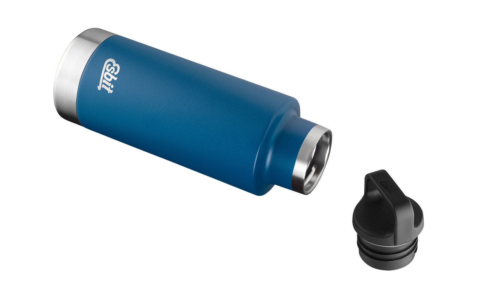 Esbit Sculptor Edelstahl Isolierflasche 750 ml blau