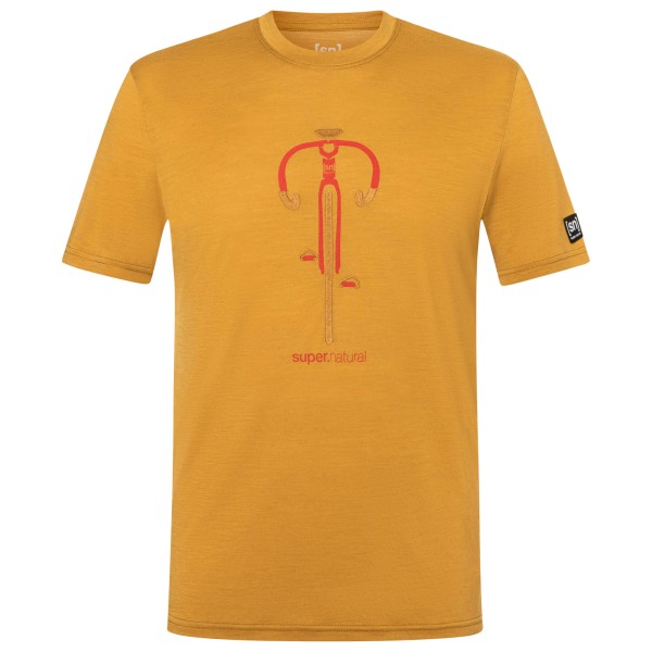 super.natural - Vintage Bike Tee - Haut en mérinos